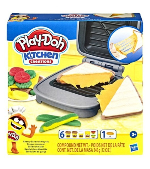 Πλαστελίνη Τοστιέρα Play-Doh Cheesy Sandwich Playset