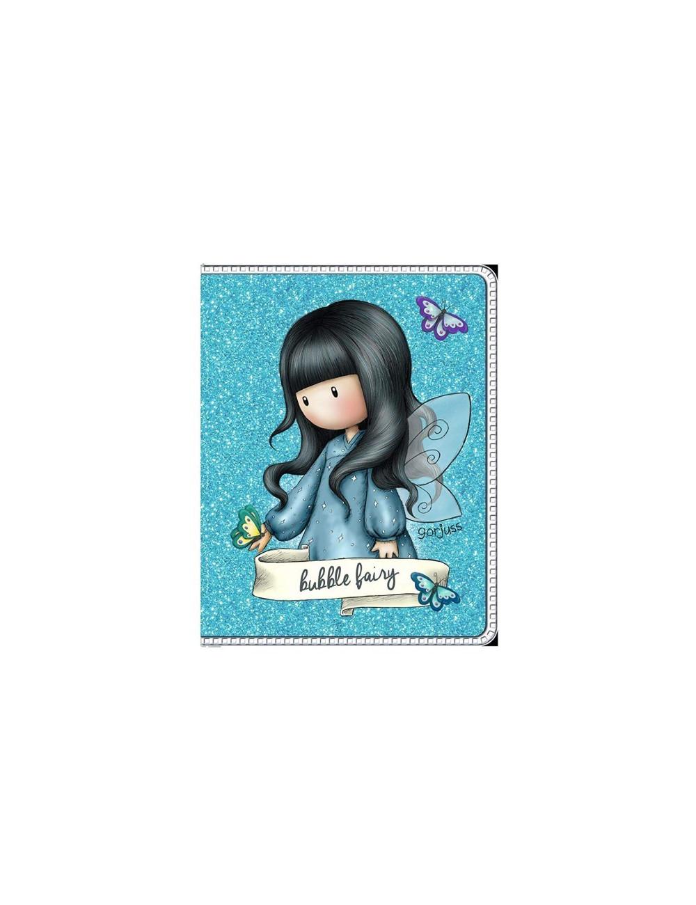 Σημειωματάριο Gorjuss SantoroΤσέπης Mini Glitter Fairy