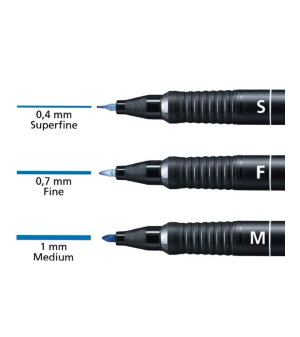 Μαρκαδόρος Stabilo 843/36 M 1.0 OHP Universal Πράσινο Ανεξίτηλος