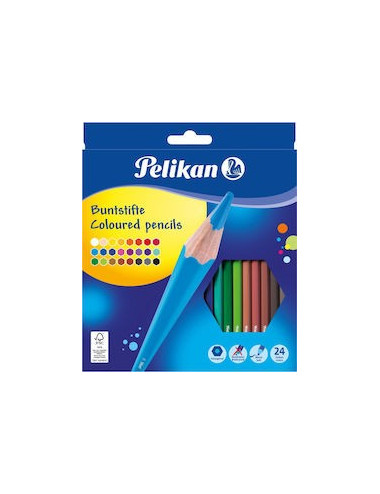 Ξυλομπογιές Pelikan 24χρ