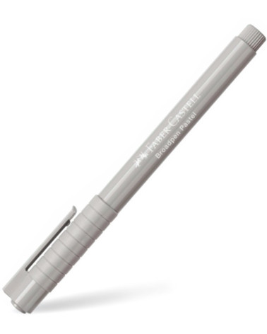 Μαρκαδοράκι Faber Castell Broadpen 0.8 Pastell Γκρι