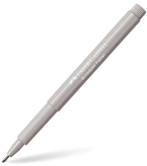 Μαρκαδοράκι Faber Castell Broadpen 0.8 Pastell Γκρι