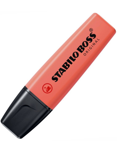 Μαρκαδόρος 70/140 Stabilo Υπογράμμισης Boss Pastel Coral Red