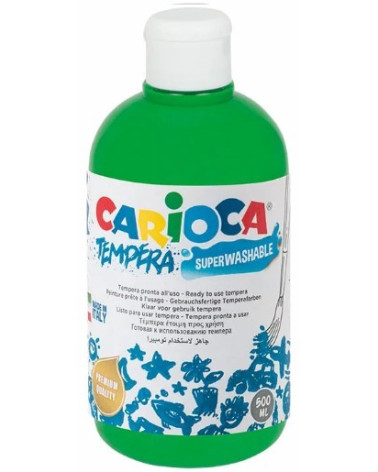 Τέμπερα 500ml Carioca 14 Πράσινο 700γρ.