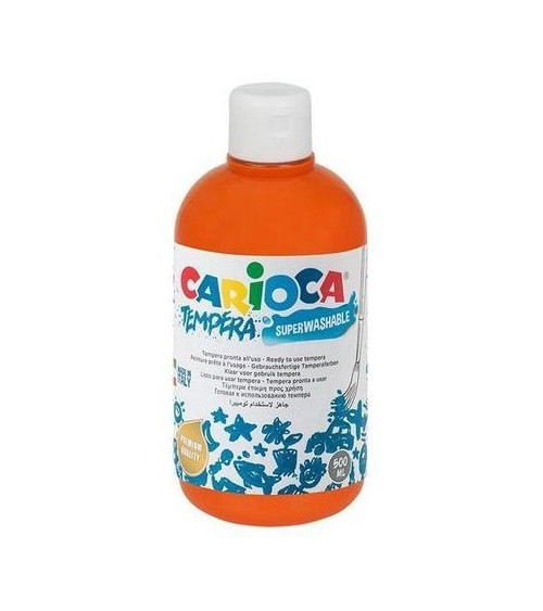 Τέμπερα 500ml Carioca 11 Πορτοκαλί 700γρ.