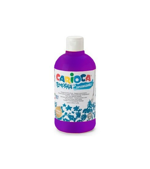 Τέμπερα 500ml Carioca 18 Βιολετ 700γρ.