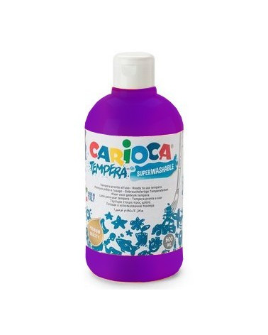 Τέμπερα 500ml Carioca 18 Βιολετ 700γρ.