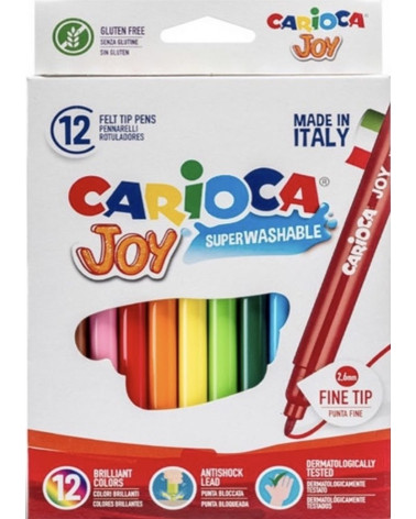 Μαρκαδόροι Carioca 12χρ Joy