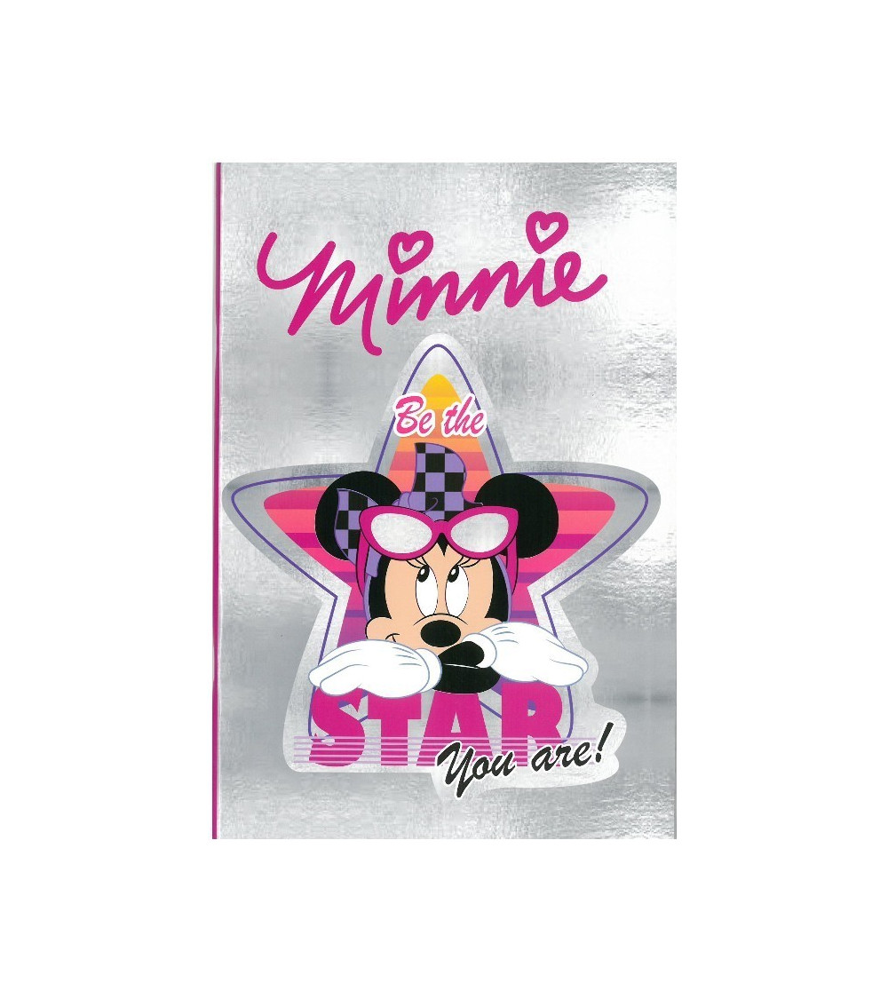 Τετράδιο Καρφίτσα Gim Minnie Mouse Β5 40φ