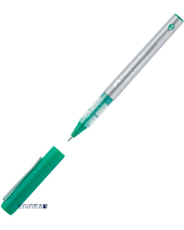 Στυλό Faber Castell Free Ink Roller Pen 0.5mm Πράσινο