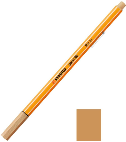 Μαρκαδοράκι 88/88 Stabilo Point 0.4 Light Ochre