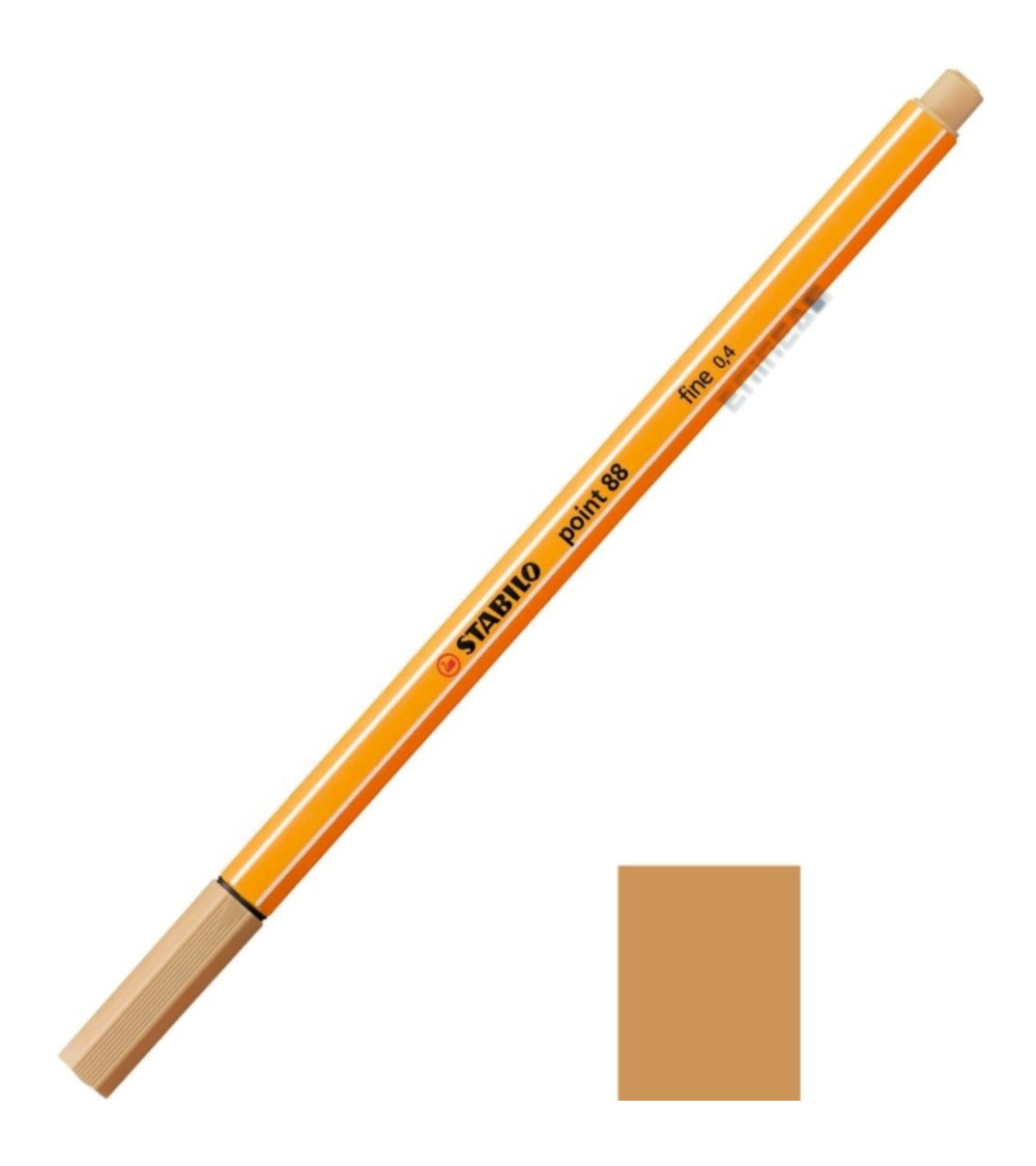 Μαρκαδοράκι 88/88 Stabilo Point 0.4 Light Ochre