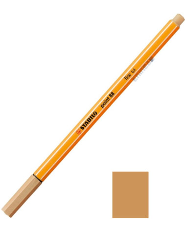 Μαρκαδοράκι 88/88 Stabilo Point 0.4 Light Ochre