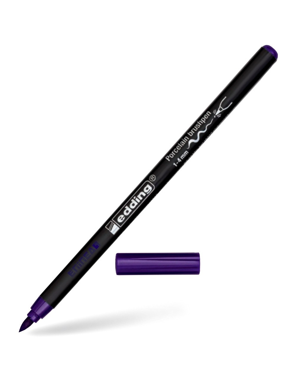 Μαρκαδόρος Edding 4200 Πορσελάνης 008 violet 1-4mm