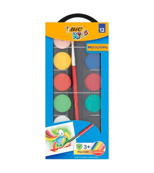 Νερομπογιές Bic 12χρ Kids