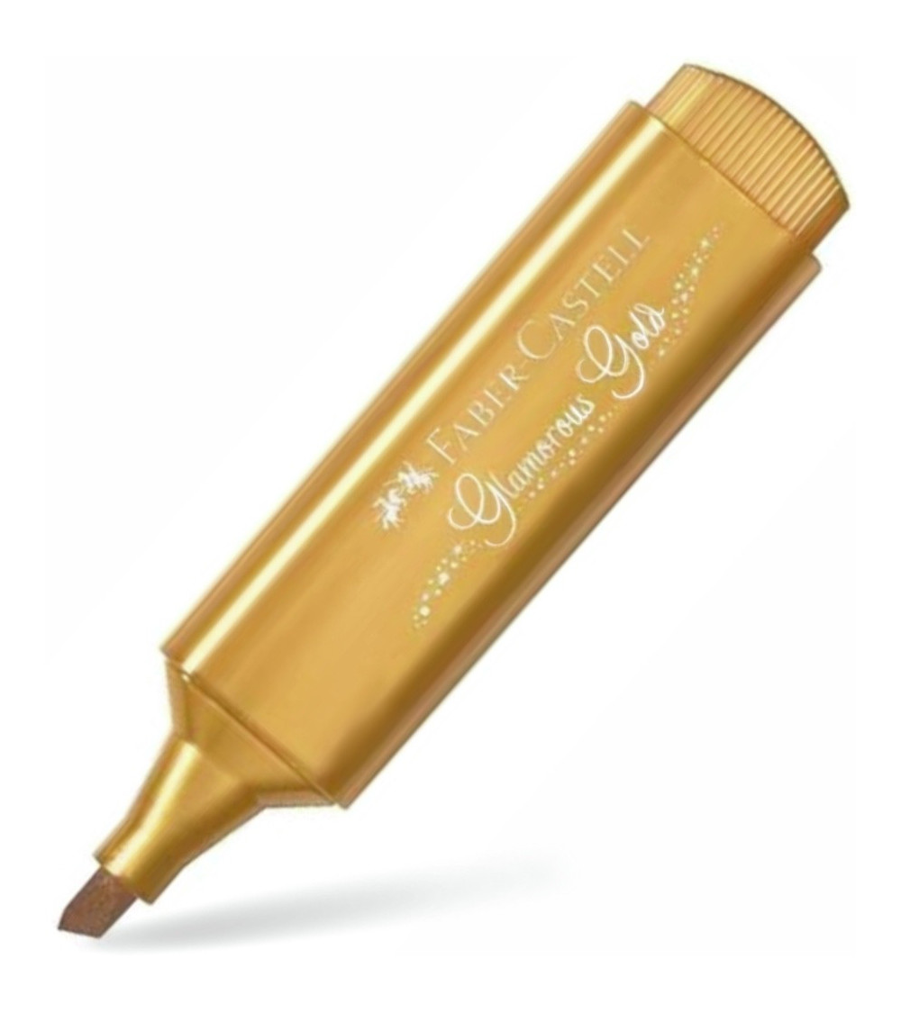 Μαρκαδόρος 46 Faber Castell Υπογράμμισης Metallic Gold