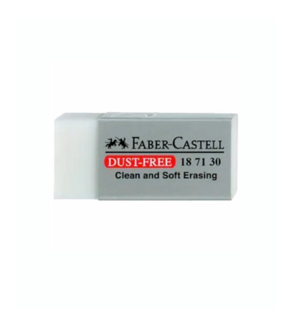 Γόμα Faber Castell Dust-free λευκή