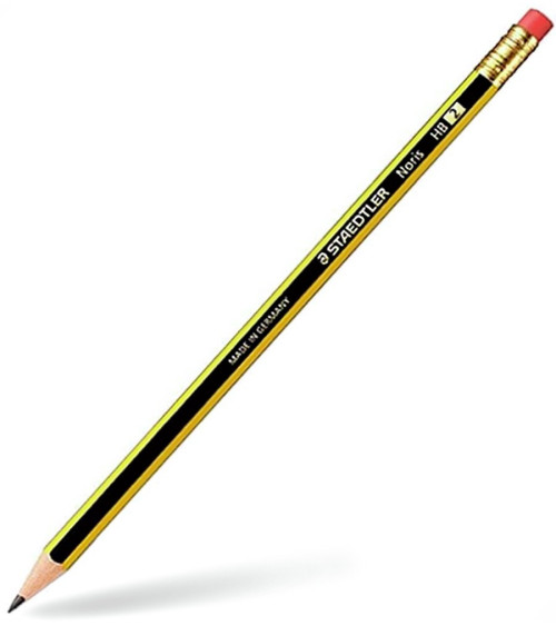 Μολύβι Staedtler Noris με γόμα HB2 120-2