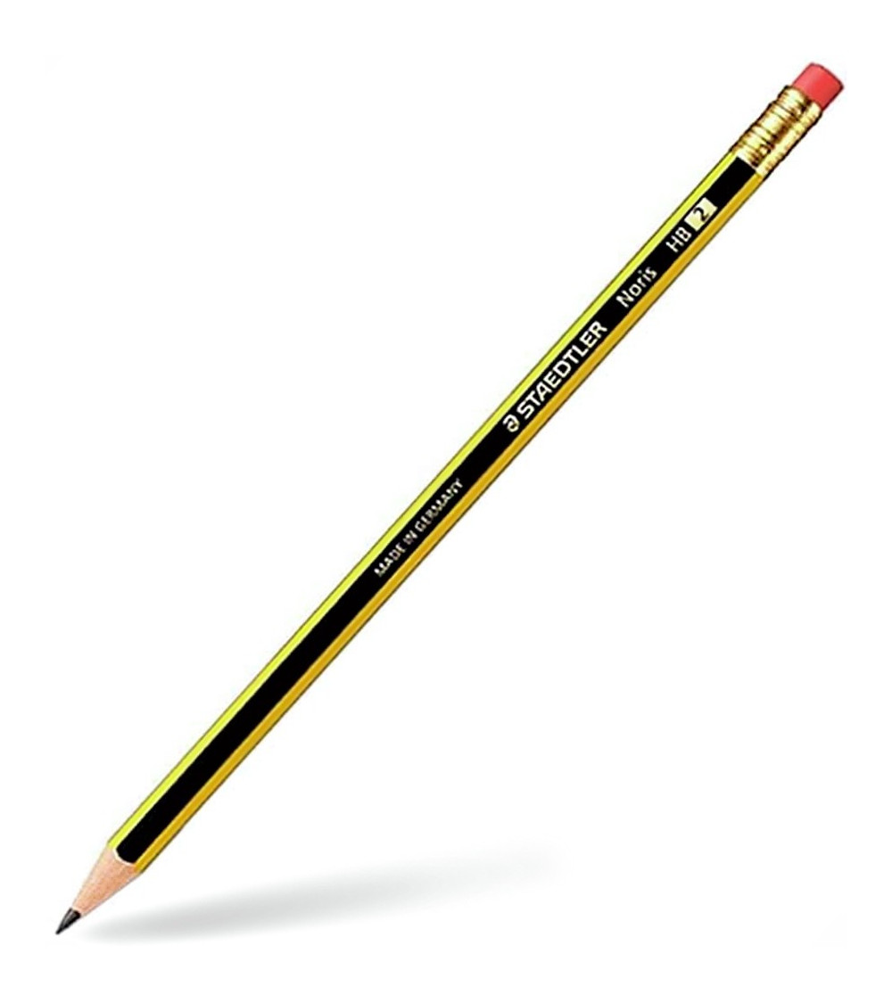 Μολύβι Staedtler Noris με γόμα HB2 120-2