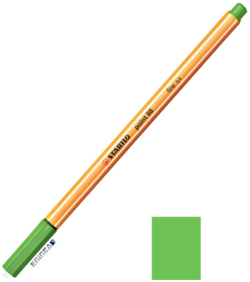 Μαρκαδοράκι 88/43 Stabilo Point 0.4 Light Green