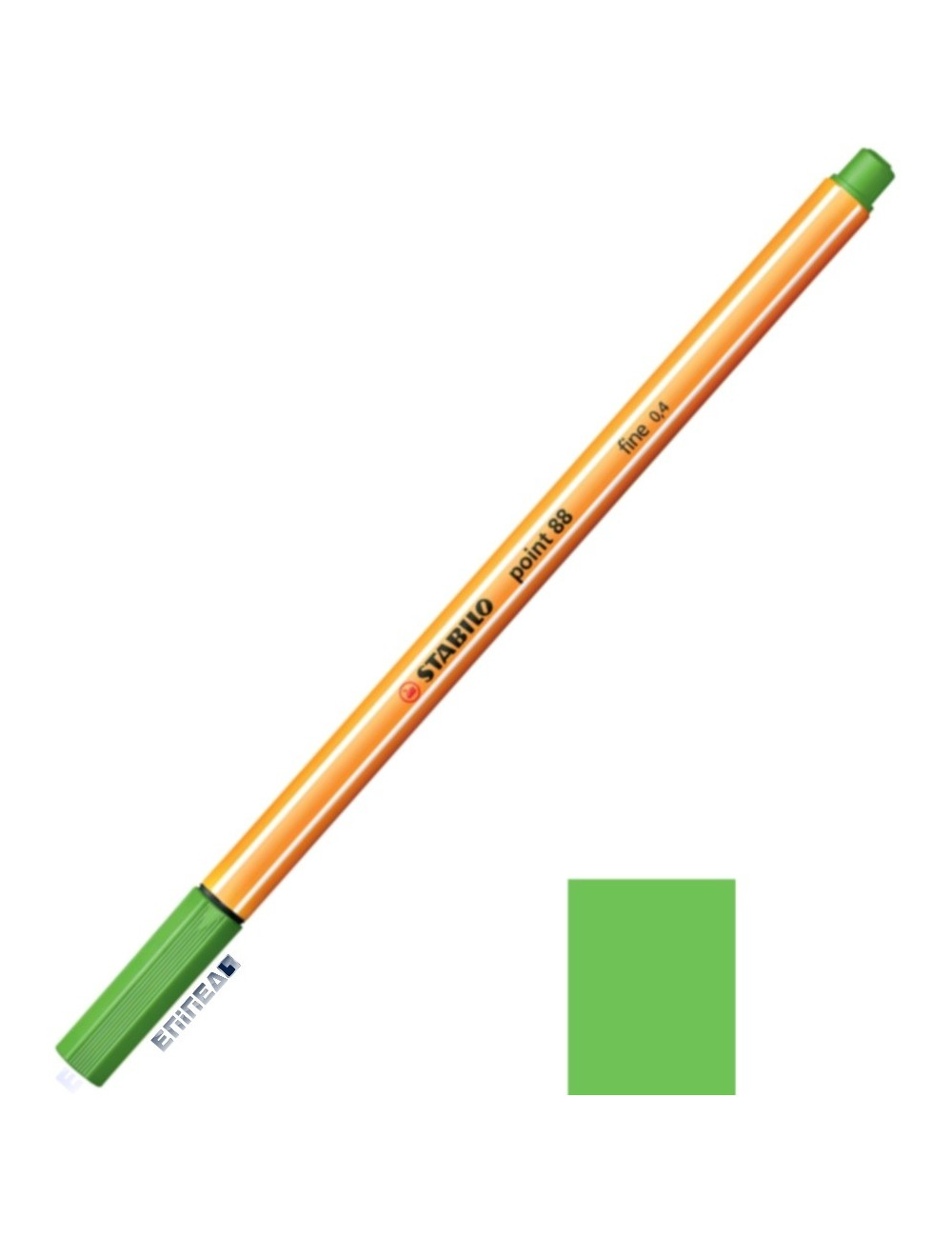 Μαρκαδοράκι 88/43 Stabilo Point 0.4 Light Green