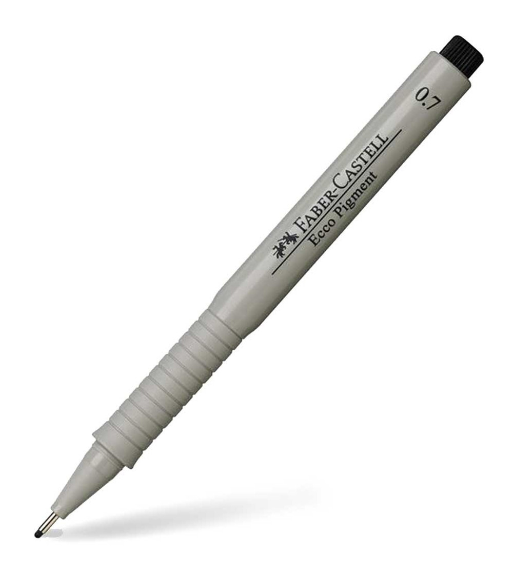 Μαρκαδοράκι Faber Castell Ecco 0.7 Ρigment Μαύρο