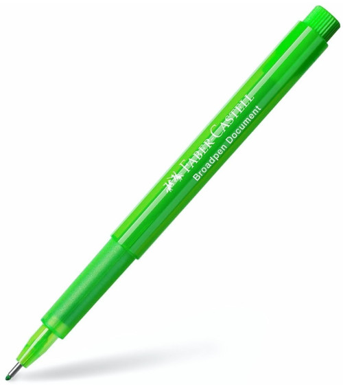 Μαρκαδοράκι Faber Castell Broadpen 0.8 Πρασίνο Grass Green