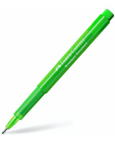 Μαρκαδοράκι Faber Castell Broadpen 0.8 Πρασίνο Grass Green