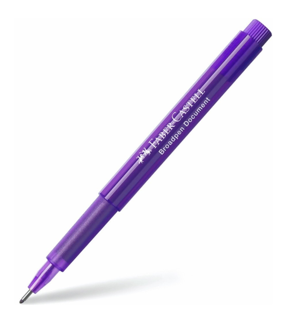 Μαρκαδοράκι Faber Castell Broadpen 0.8 Μωβ