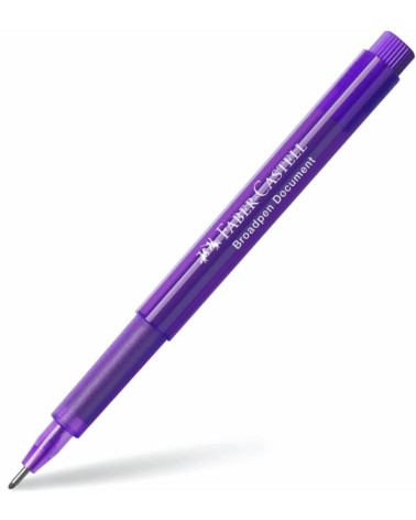 Μαρκαδοράκι Faber Castell Broadpen 0.8 Μωβ