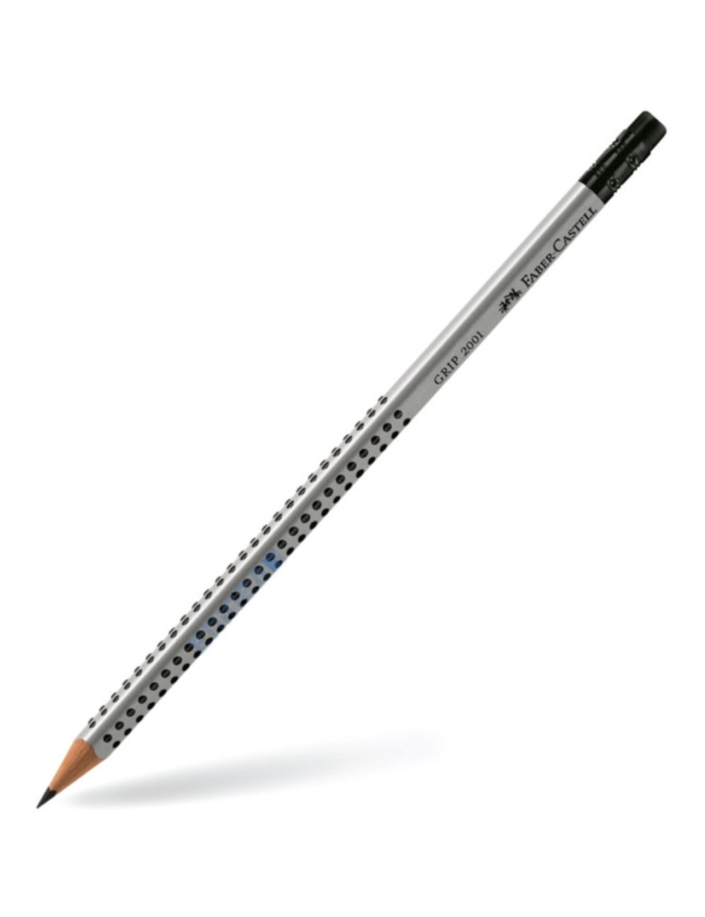 Μολύβι Faber Castell Grip 2001 με γόμα 2B Grey