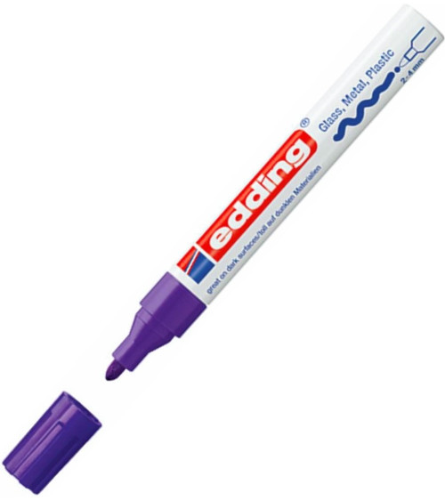 Μαρκαδόρος Edding 750/8 Fine Paint Marker Λιλά