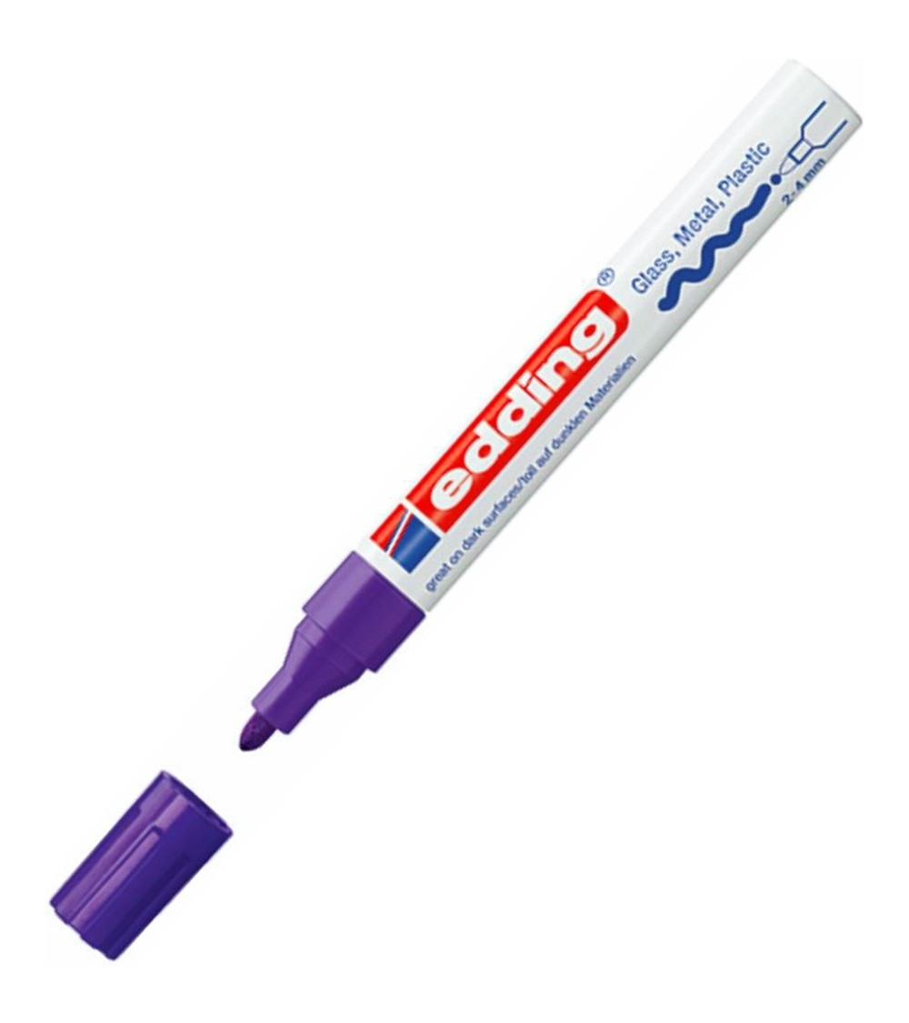 Μαρκαδόρος Edding 750/8 Fine Paint Marker Λιλά