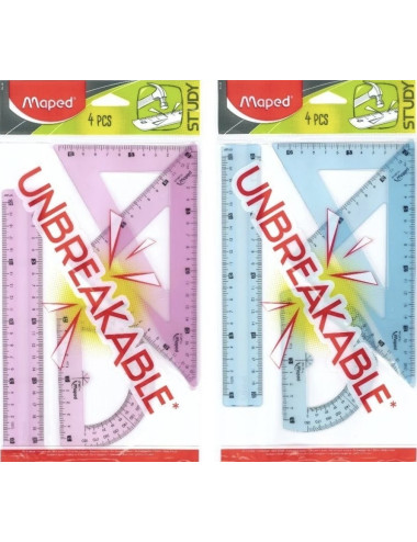 Σετ Γεωμετρικών Οργάνων Maped 20cm Unbreakable