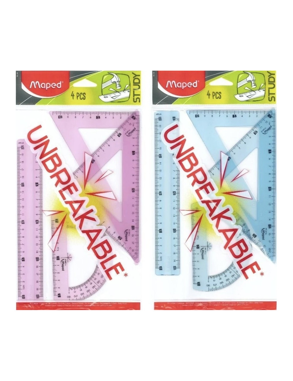 Σετ Γεωμετρικών Οργάνων Maped 20cm Unbreakable