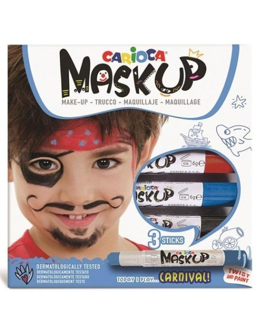 Μαρκαδόροι για το Πρόσωπο Carioca Mask Up Carnival