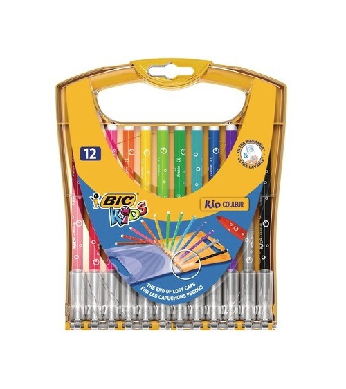 Μαρκαδόροι Bic 12χρ Κασιετίνα