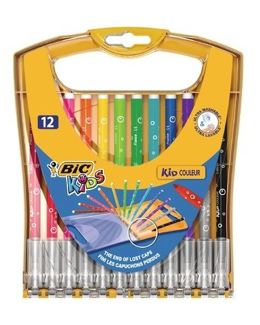 Μαρκαδόροι Bic 12χρ Κασιετίνα