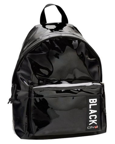 Σακίδιο πλάτης LYCsac City The Drop Trendy Mirror Black