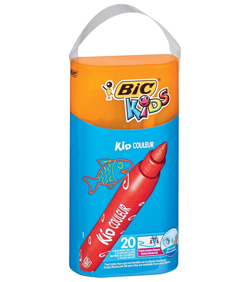 Μαρκαδόροι Bic 20χρ Κασιετίνα