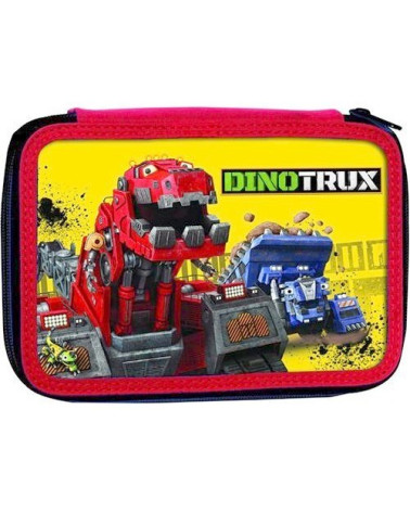 Κασετίνα Διπλή Γεμ. Gim DinoTrux