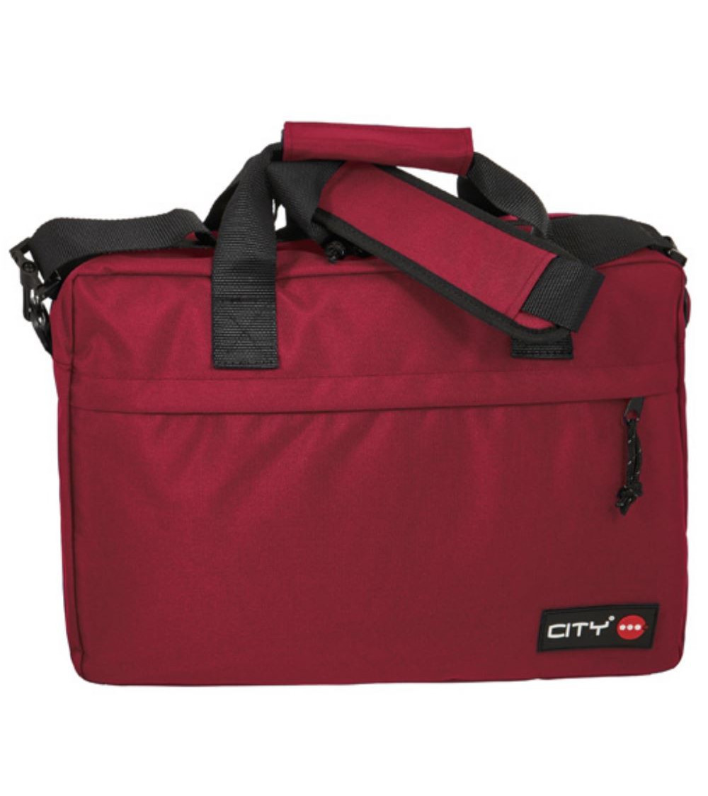 Τσάντα laptop City Lyc Sac sangria red line