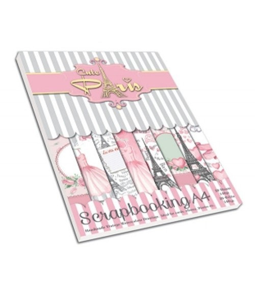 Χαρτιά Άλμπουμ Scrapbooking " Cute Paris"