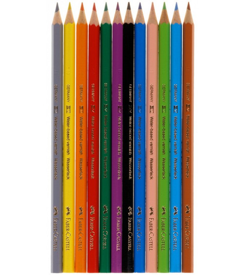 Ξυλομπογιές Faber Castell 12χρ Color