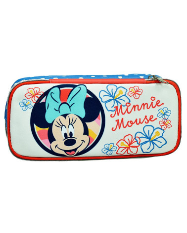 Κασετίνα Οβάλ Gim Minnie Mouse Boho Surf