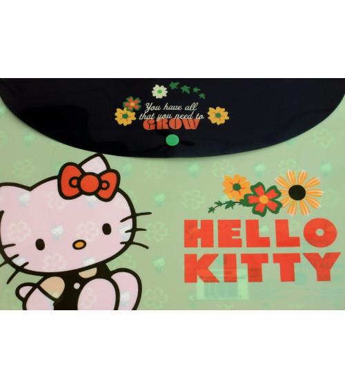 Φάκελος Κουμπί Α4 Gim Hello Kitty Grow