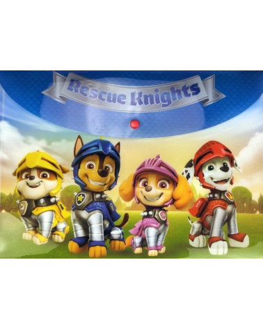 Φάκελος Κουμπί Α4 Gim Paw Patrol