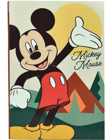 Τετράδιο Καρφίτσα Β5 40φ Gim Mickey Mouse