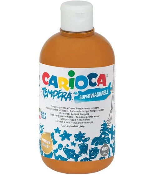 Τέμπερα 500ml Carioca 07 Siena 700γρ.