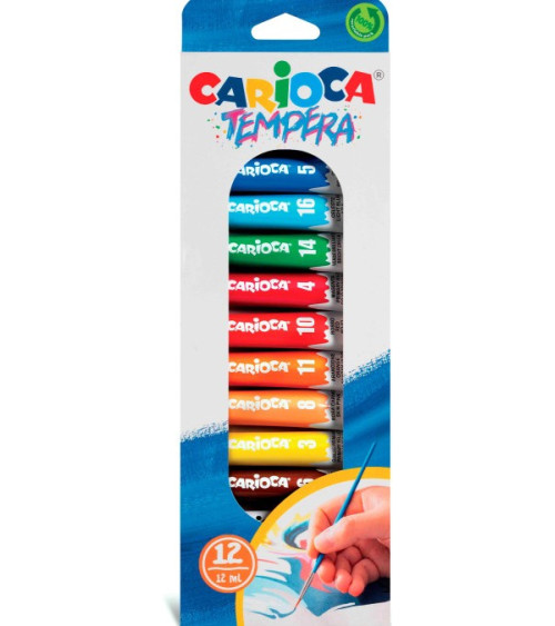 Τέμπερες Carioca 12χρ 12ml